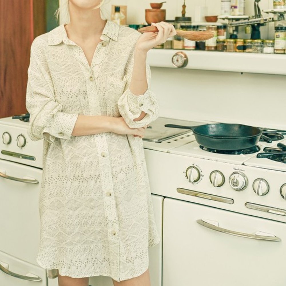 NWT Oversized shirt dress - Picture 10 of 12